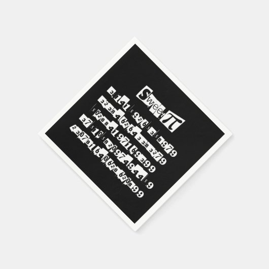 Sweet Pi Servetten (Hoek)