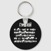 Sweet Pi Sleutelhanger (Voorkant)