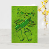 Sweet Pickle of a Day Scare the Grouchies Away Kaart (Gele Bloem)