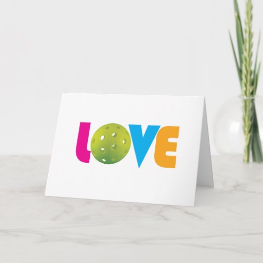 Sweet pickleball💘 Valentijns Kaart (Voorkant)