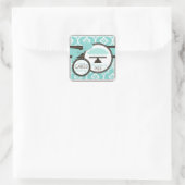 Sweet Pie Sticker Zakelijke Sticker Turquoise (Tas)