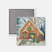 Sweet Pierre's Chocolate Shop Magnet (Voorkant / Achterkant)