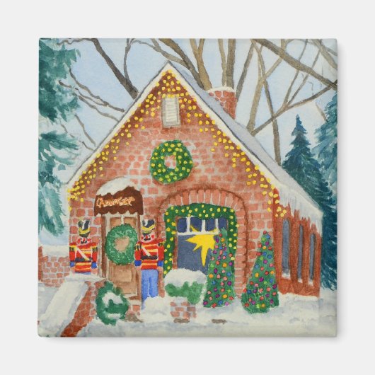 Sweet Pierre's Chocolate Shop Magnet (Voorkant)