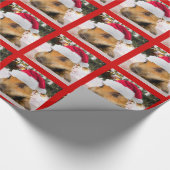 Sweet Pig in kerstkerstkerstkerstkerstbal Cadeaupapier (Hoek)