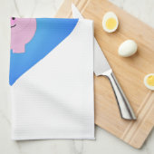 Sweet Piggy Love Theedoek (Quarter Fold)