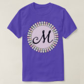 Sweet pills Initial M 1 T-shirt (Design voorkant)