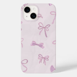 Sweet Pink Bow Delight Case-Mate iPhone 14 Hoesje