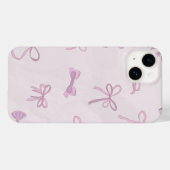 Sweet Pink Bow Delight Case-Mate iPhone Case (Achterkant (horizontaal))