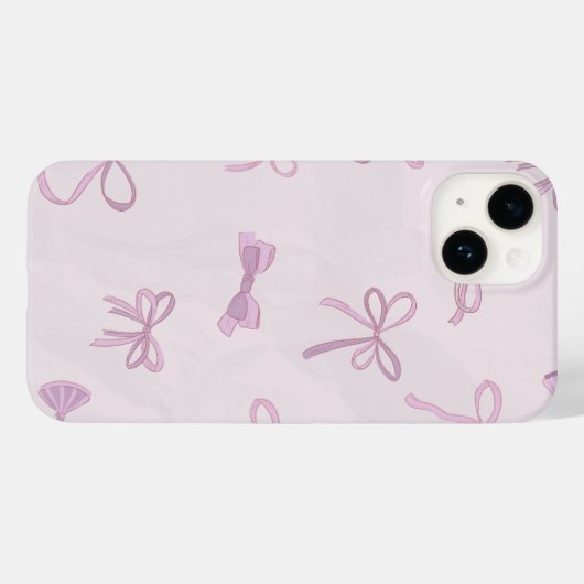 Sweet Pink Bow Delight Case-Mate iPhone Case (Achterkant (horizontaal))