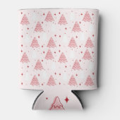 Sweet Pink Christmas Tree Koelbox Blikjeskoeler (Voorkant)