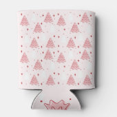 Sweet Pink Christmas Tree Koelbox Blikjeskoeler (Achterkant)