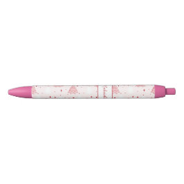 Sweet Pink Christmas Tree Pen