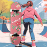 Sweet Pink Daisy Bouquet Retro Pattern Skateboard<br><div class="desc">Sweet Pink Daisy Bouquet Retro Pattern Skateboard. Speelgoed ontwerp,  roze en vrouwelijke kleuren met droomcoon. Geef dit skateboardpakket een persoonlijk tintje voor een meisje dat van bloemen houdt en skateboarden houdt.</div>