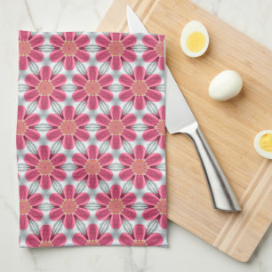 Sweet Pink daisy Pattern Theedoek