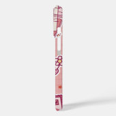 Sweet Pink Dragon – Schattigee romantische Kawaii Case-Mate iPhone Case (Achterkant / Links)