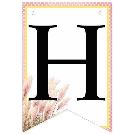 Sweet Pink Elephant - Peanut Smiles Vlaggetjes (Tweede vlag)