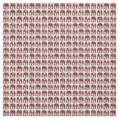 Sweet Pink Elephants Pattern Stof (Swatch)