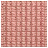 Sweet Pink Elephants Pattern Stof (Swatch)