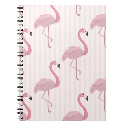 Sweet Pink Flamingo Notitieboek (Voorkant)