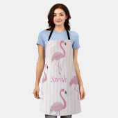 Sweet Pink Flamingo Schort (Gedragen)