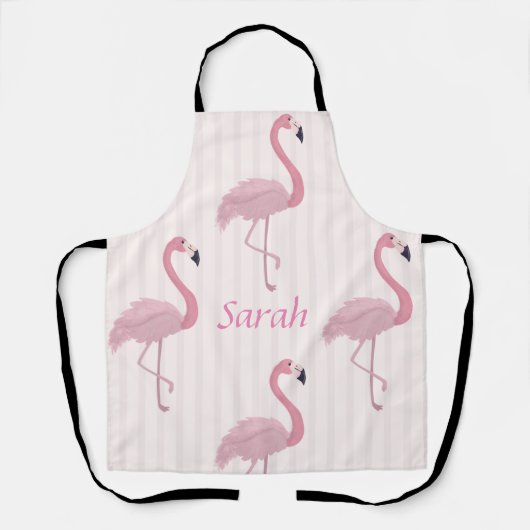 Sweet Pink Flamingo Schort (Voorkant)