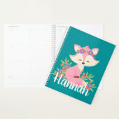 Sweet Pink Fox op maat Planner (Display)