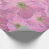 Sweet Pink Garden Bloemen Patroon Cadeaupapier (Hoek)