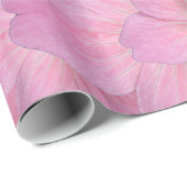 Sweet Pink Garden Bloemen Patroon Cadeaupapier (Rol Hoek)
