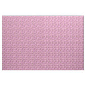 Sweet Pink Garden Flowers Pattern Stof (Yard (91,4 cm))