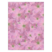 Sweet Pink Garden Flowers Pattern Tafelkleed (Voorkant)