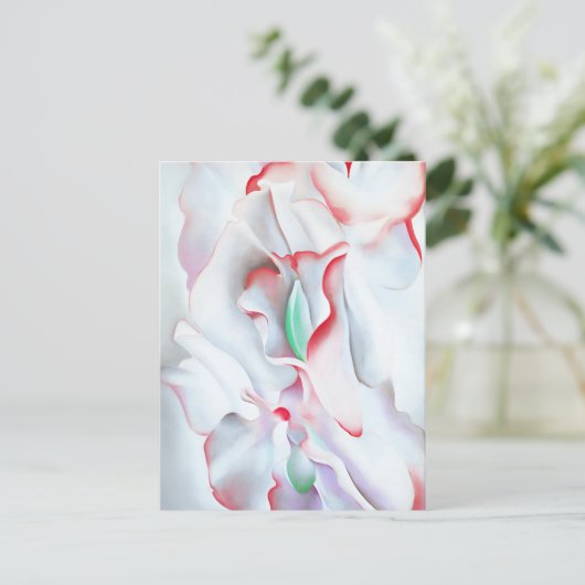 Sweet Pink - Georgia O'Keefe Briefkaart (Staand voorkant)