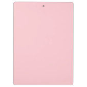 Sweet Pink Hearts & Bows Pattern Klembord (Achterkant)