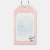 Sweet Pink Nutkraker Ballerina Gift Label Cadeaulabel (Achterkant)