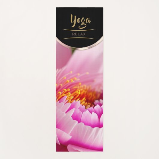 Sweet Pink Peony - Yoga Mat (Voorkant)