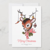 Sweet Pink  Rendier Niet-Foto Vakantie Kaart (Voorkant)