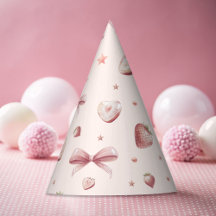 Sweet Pink Strawberry Love Hart en Sterren