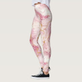 Sweet pink Taffy Snoep Leggings (Links)
