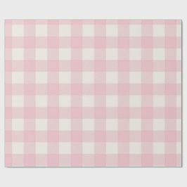 Sweet Pink Textured Pattern Wrapping Paper Cadeaupapier