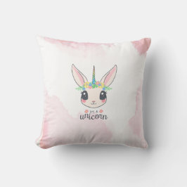 Sweet Pink Unicorn Kussen