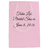 Sweet &  Pink Vrijgezellenfeest: Medium Cadeauzakje (Voorkant)