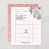 Sweet Pink |Vrijgezellenfeest van witte rozenbloem (Voorkant / Achterkant)