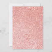 Sweet Pink |Vrijgezellenfeest van witte rozenbloem Kaart (Achterkant)