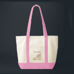 Sweet Pink White Floral Unicorn Tote Bag<br><div class="desc">Sweet Pink White Floral Unicorn</div>