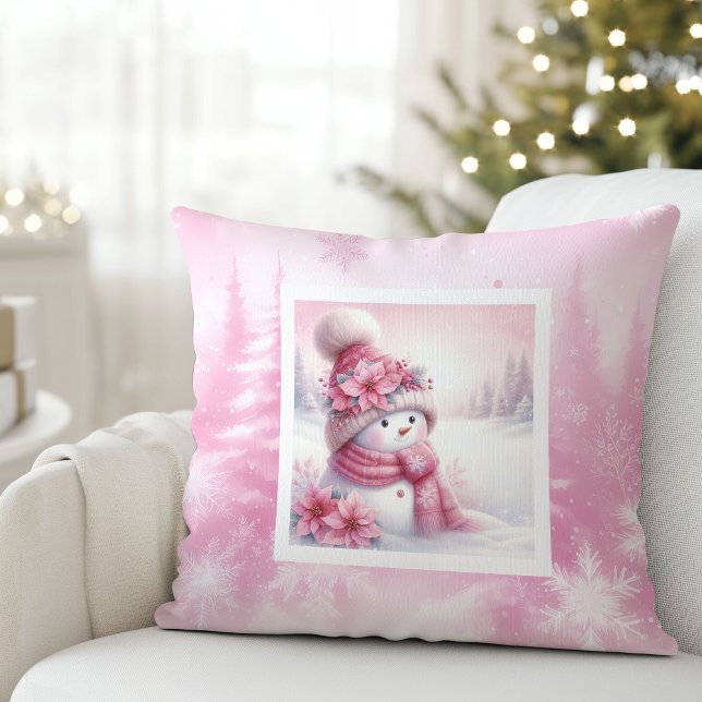 Sweet Pinkmas Winter Forest Kids Room Decor Pillow Kussen (Sweet Pinkmas Winter Forest Kids Room Decor Pillow

)