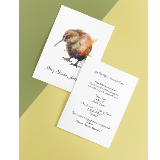 Sweet Pipi Kiwi, custom Kaart