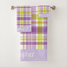 Sweet Plaid Pastel Paarse Green