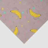 Sweet & Playful Banana Dream Pattern Tissuepapier (Detail)