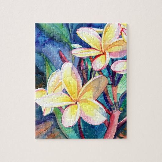 Sweet Plumeria 4 Legpuzzel (Verticaal)