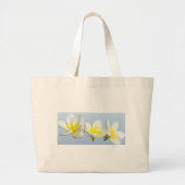 Sweet Plumeria Grote Tote Bag (Voorkant)