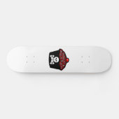 Sweet Poison Cupcake Cull Skull & Crossbones Skateboard (Horizontaal)